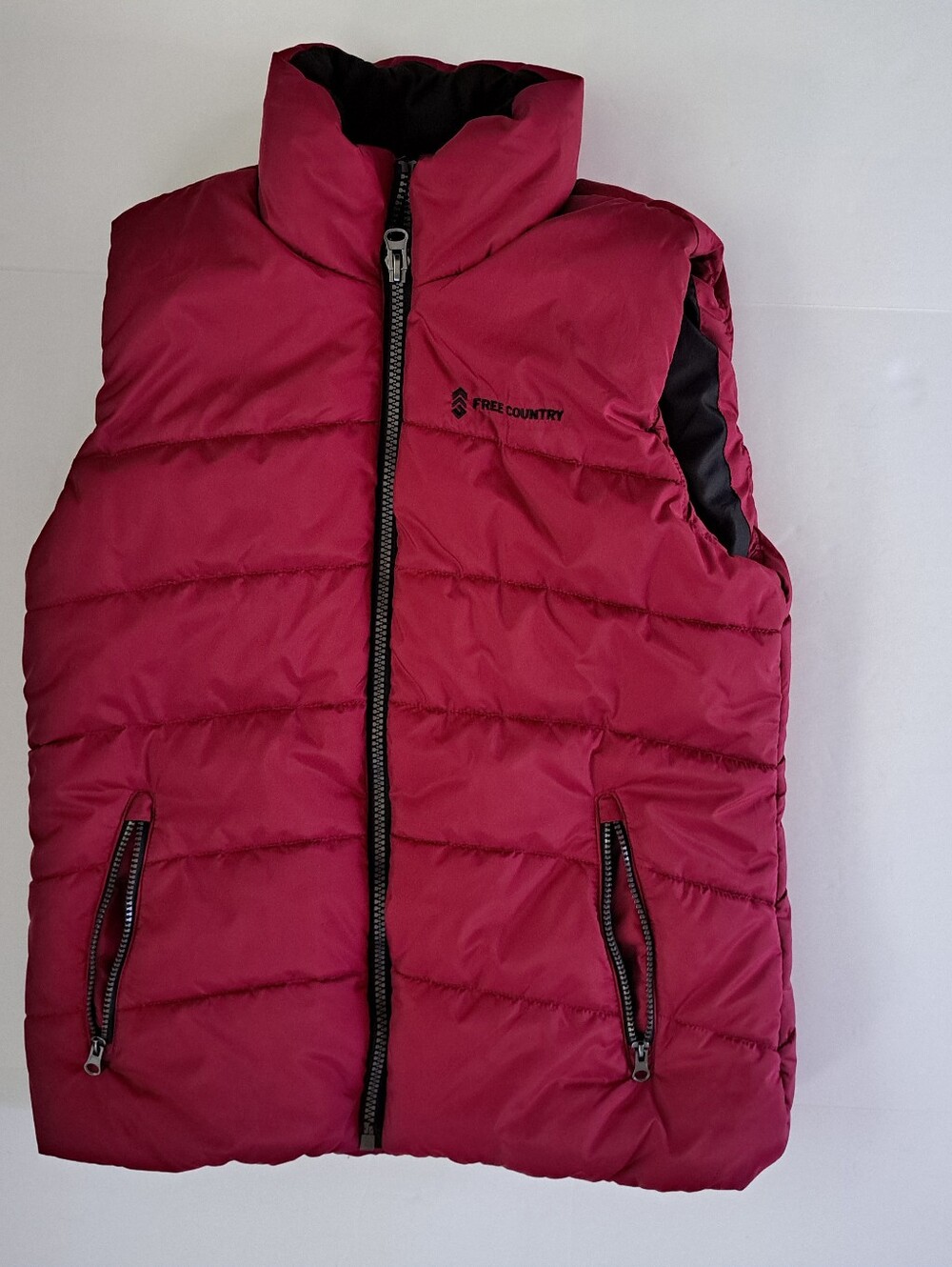 Free Country Red Puff Vest